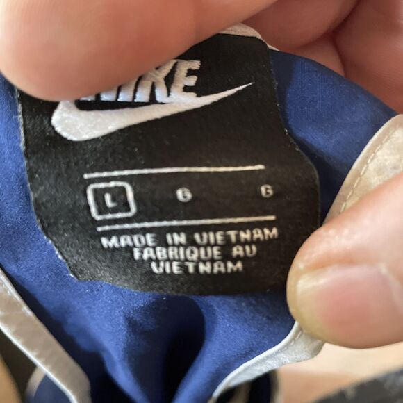 Nike Navy Blue Racerback Sleeveless Athletic Tennis Dress Size Large - Picture 6 of 6